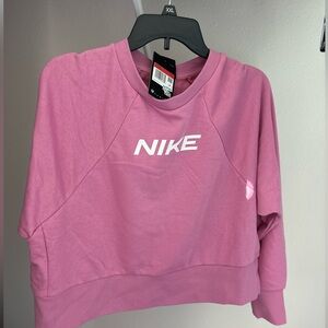 Nike cropped sweatshirt